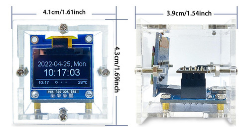 Kit De Reloj Del Clima Reloj Electronic Diy Juego De Reloj