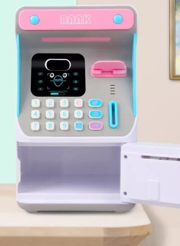 Atm Electrónico Hucha Reconocimiento Facial Moneda Efectivo