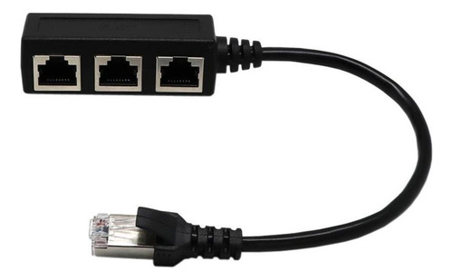 Adaptador Extensor De 3 Vías Divisor De Red Lan Ethernet 1