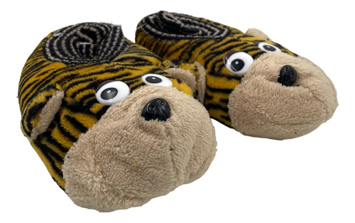 Pantuflas Infantiles Animal Zapatillas De Abrigo