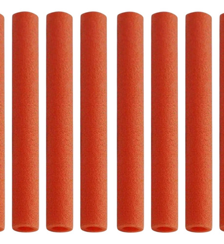 12 Piezas Trampolín Pole De Espuma Mangas De Naranja