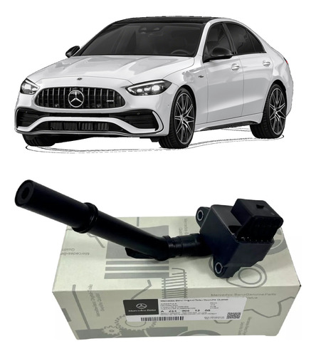 Bobina Ignição Mercedes Eqboost 1.5 2.0 C180 C200 A35 Cla35