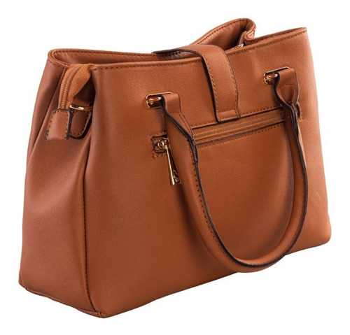 Imagen 2 de 7 de Bolsa Satchel Hpc Polo Con Logo De La Marca Corte Bajo 731