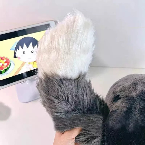 Kawaii Navidad Lindo Gato Enojado Juguetes De Peluche