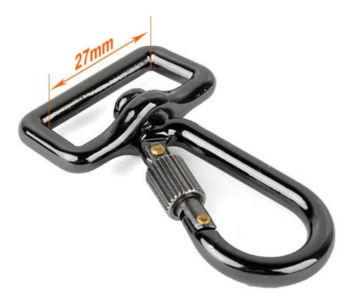 Imagen 4 de 6 de Mosqueton + Tornillo Repuesto Correa Dsrl Quick Strap Rgs