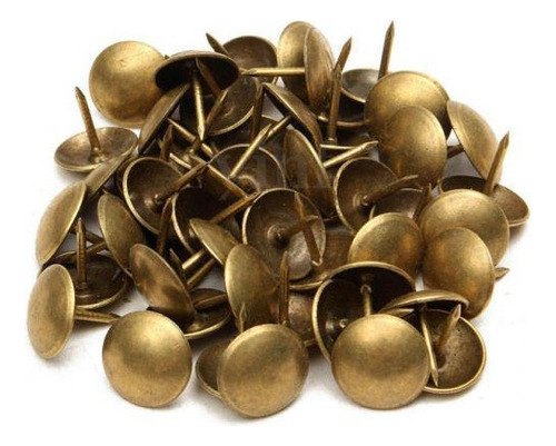 Paquete De 5-7, 100 Uds., Clavos Para Tapicería De Bronce