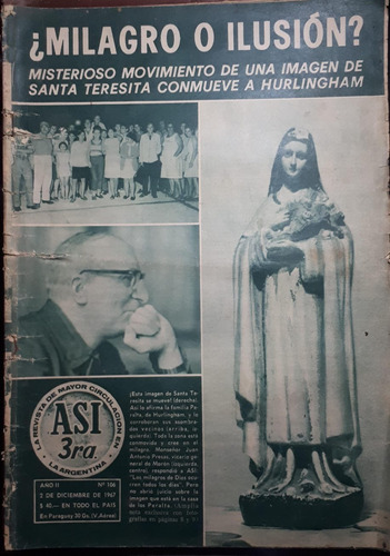 Revista Asi 106 1967 Virgen Hurlingham Herman´s Hermit's