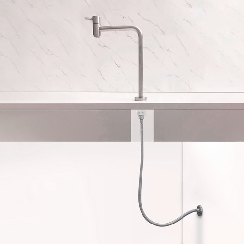 6 Mangueira Engate Flexivel 80cm Inox Trançado 1/2 Kit 6 Un