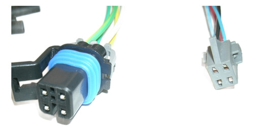 Conector Plug P/chicote Tampa Bomba S10 Blazer Kit 02 Peças.