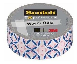 M Scotch Expressions Washi Tape P. In Ft Color Rosa