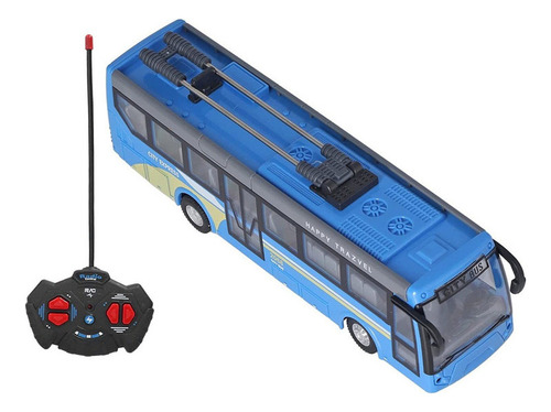 Para Remoto Simulación De Autobús Escolar Rc Recargable