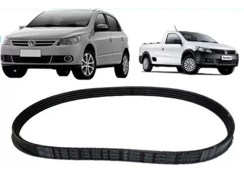 Correia Poly V Ar Condicionado Gol Saveiro Voyage Vw