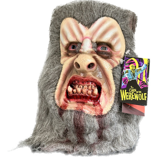 Mascara Lobo The Curse Of The Werewolf Latex Halloween 