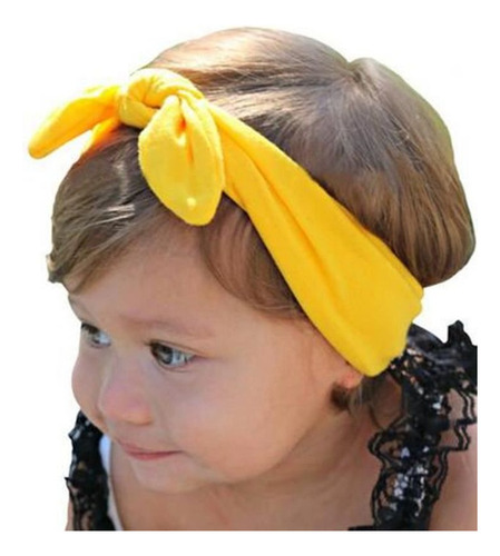 12 Diademas Elásticas Para Bebés Y Niñas