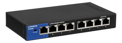 Switch Linksys Se3008 Serie Switch 1000 Mbps Facturado
