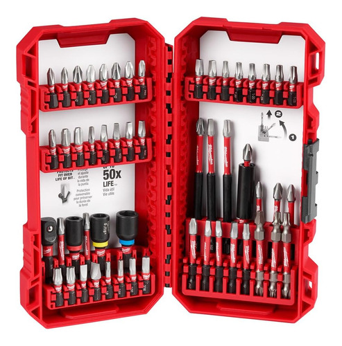 48-32-4010 Para Shockwave Impact Duty Driver Bit Set 54pc
