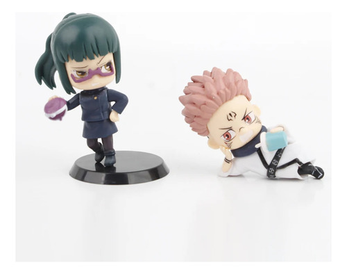 6pcs/set Anime Jujutsu Kaisen Figure Gojo Satoru Pvc Model