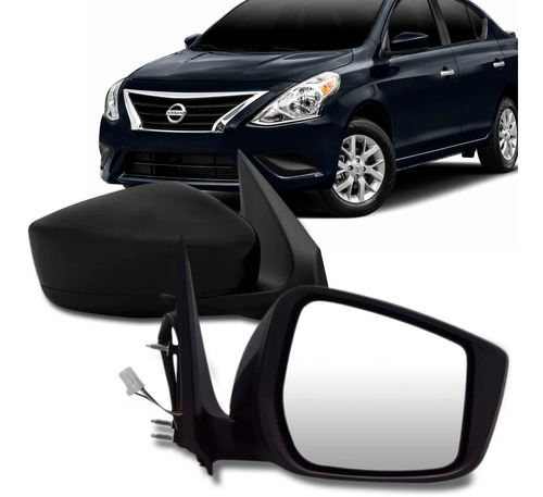 Retrovisor Nissan Versa 2016 2017 2018 Eletrico Sem Pisca