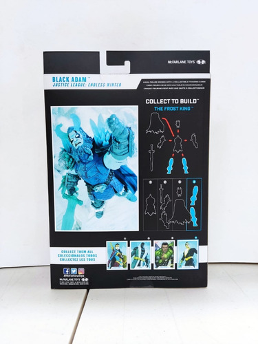 Mcfarlane: Multiverse - Endless Winter Black Adam 7 Pulgadas