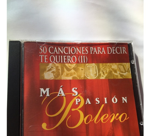 Canciones Te Quiero 2 - Pasion Bolero  - Cd - Disco - Folio