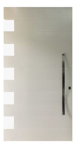 Manillon Doble De Acero Inoxidable Tubo Rectangular.