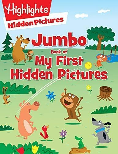 Jumbo Book Of My First Hidden Pictures - (libro En Inglés)
