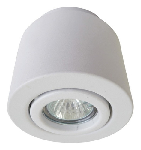 Spot Aplicar Monovolumen Con Dicroica Led 7w Completo Frío 