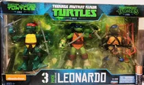 Comprar Tortugas Ninja Tmnt 3 Pack Exclusivo Leonardo