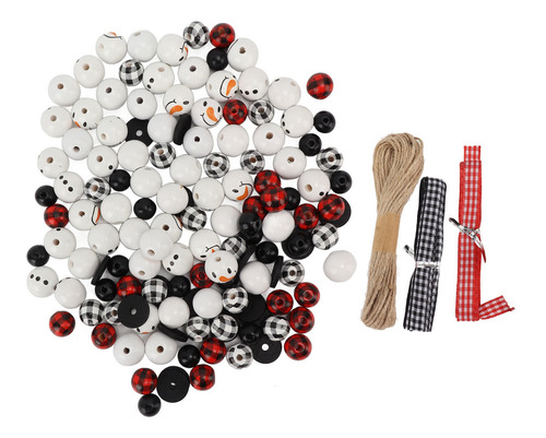 Kit Para Hacer Adornos De Abalorios Navideños, Patrón Impres