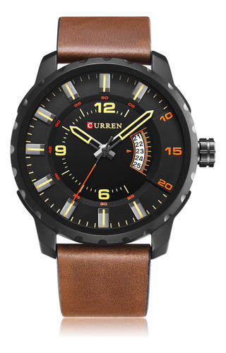 Reloj Curren Hombre 8245 Casual Deportivo Piel 3 Atm