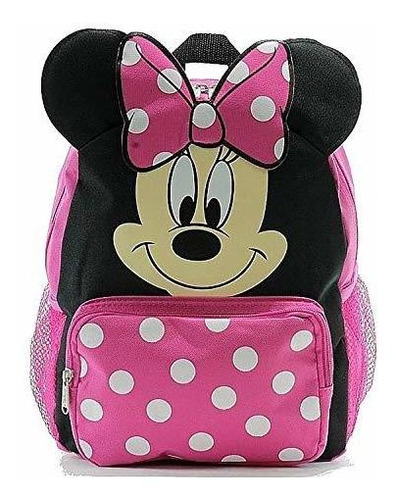 Small Backpack - Disney - Minnie Mouse - Happy Face