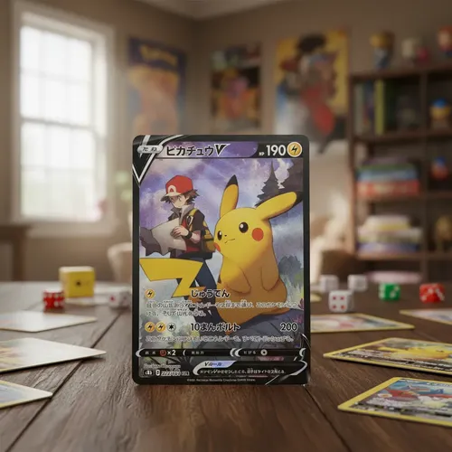 Carta Pokemon Pikachu V Csr 222/184 Japonês Original - Nm