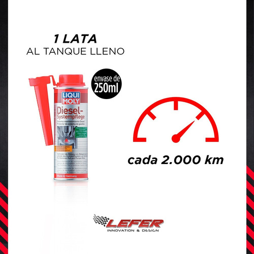 Aditivo Limpia Inyectores Diesel Systempflege Liqui Moly