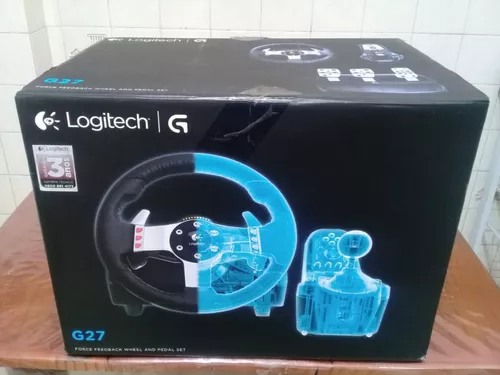 Volante Logitech G27, Com Pedais E Câmbio