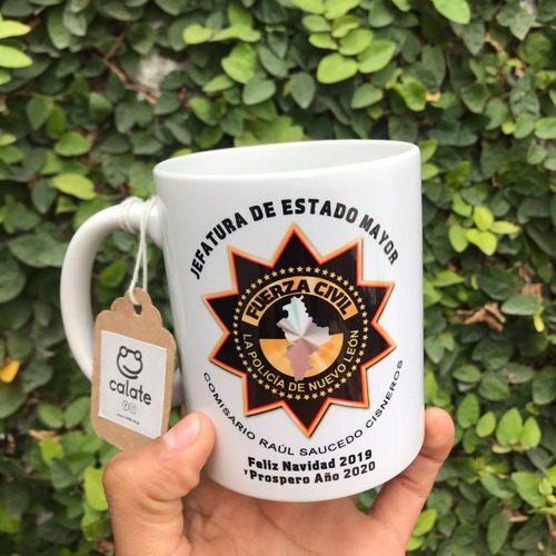 Imagen 2 de 7 de Taza Blanca 11oz Personalizada Ceramica