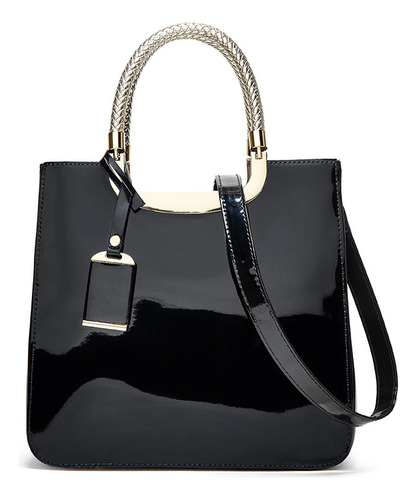 Bolso Portátil De Charol Para Mujer De Nueva Moda 2022 Con T