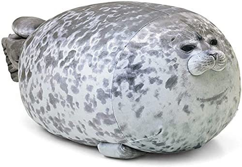 Cute Blob Seal Pillow  Soft Chubby Hug Stuffed Cotton A...