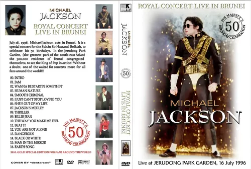 Dvd Michael Jackson - Royal Concert In Brunei | Parcelamento sem juros