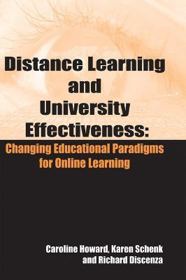 Libro Distance Learning And University Effectiveness - Ca...