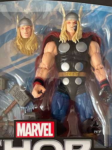 Thor Ragnarok Marvel Legends Deluxe Mjolnir Efecto Giratorio (Usado)