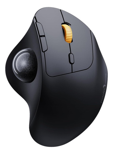 Mouse De Trackball Inalámbrico Protoarc, Bluetooth Ergonómic
