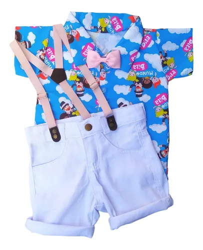 Roupa smash the cake mundo bita 2025