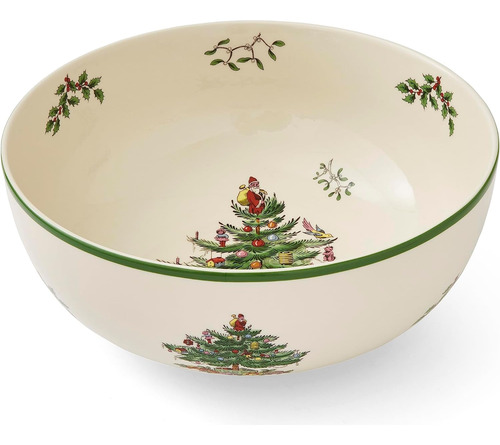 Spode Christmas Tree Serving Bowl | Tazón Para Servir De 9 P
