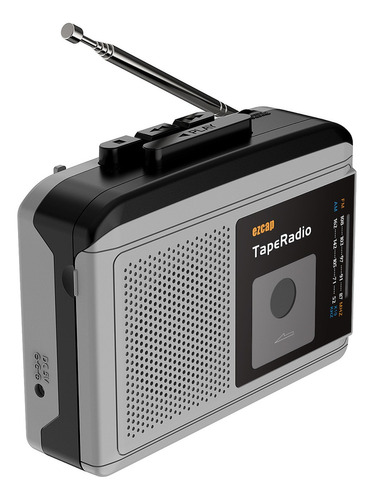 Radio Set Ezcap233 - Bocina, Reproductor De 3,5 Mm, Cinta D