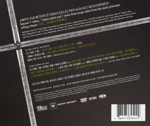 Dvd Above And Beyonce Video Collection & Dance Mixes