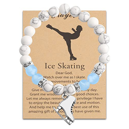 Ice Skating Gift Figure Skating Bracelet Figure Skater ...