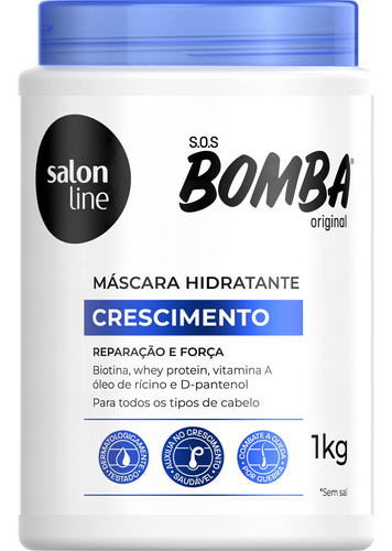 Linha Tratamento (sos Bomba De Vitaminas) Salon Line  .