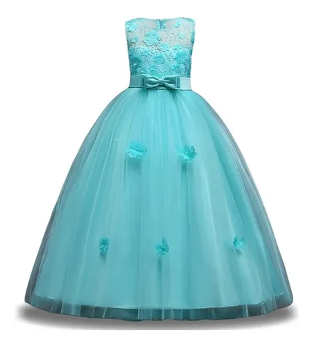 Vestido Niña Fiesta Paje ,presentación, Cumpleaños,turquesa en venta en San Nicolás De Los Garza Nuevo León por sólo $ Mexico Vestido Niña Fiesta Paje ,presentación, Cumpleaños,turquesa en venta en San Nicolás De Los Garza Nuevo León por sólo $ Mexico