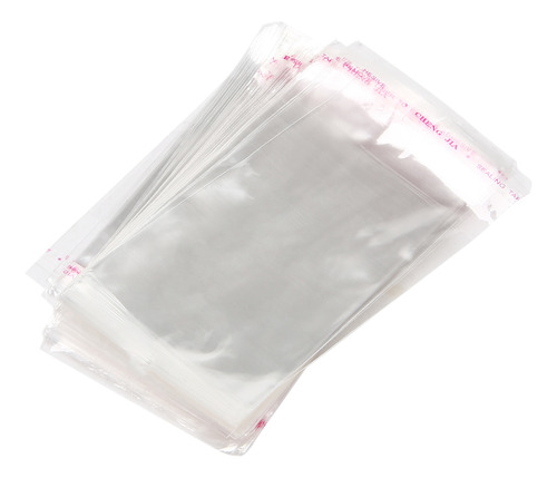 200 Bolsas De Plástico Autoadhesivas Transparentes De 7 Cm X