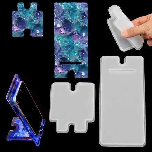 Silicona Molde Para Resina Porta Celular